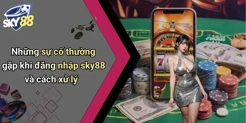 Những sự cố thường gặp khi đăng nhập sky88 và cách xử lý